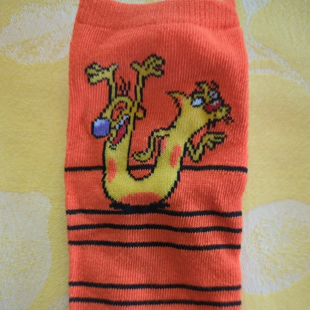 Nickelodeon SpongeBob 90's Characters‎ Socks Mens Size 6 - 12 NEW